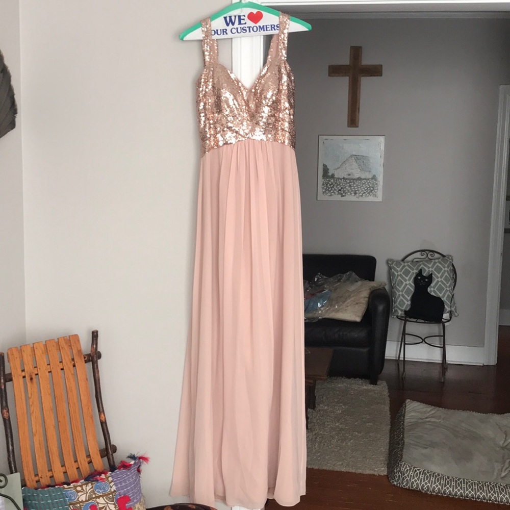 Jasmine long formal gown